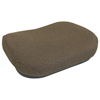 UT5420    Bottom Seat Cushion---Brown Fabric---Steel Base  
